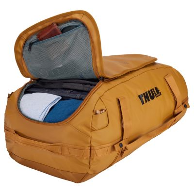 11. Thule Chasm TDSD303 Golden Brown sportowa torba 70 l Poliester Brązowy