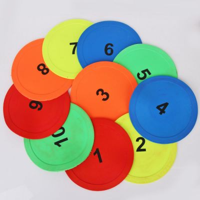 Pole do zabaw-krążek 10 szt numery