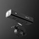 6. Lampka rowerowa przednia Rockbros 24710012001 800 lm + kabel USB-C - USB-A - czarna