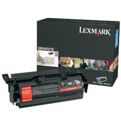 Toner Lexmark Black X654X31E
