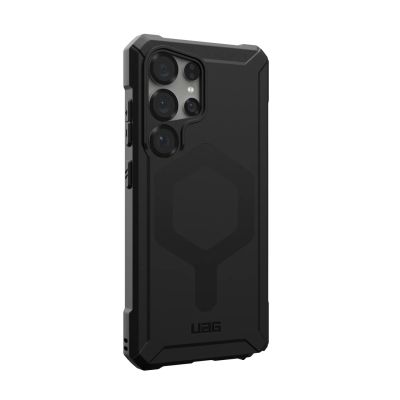 5. Obudowa ochronna do Samsung Galaxy S25 Ultra 5G z wbudowanym modułem magnetycznym (black)
