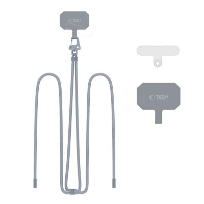 5. Smycz Tech-Protect C5S Rope Crossbody Strap - szara