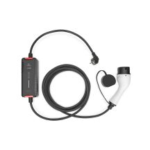 Ładowarka EV z regulacją mocy ładowania 1,8-3,7 kW, z torbą, 5 m, 230 V, Typ F 7/4 do Typ 2