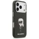 4. Etui Karl Lagerfeld IML Aquarelle Karl & Logo MagSafe na iPhone 17 Pro - czarne