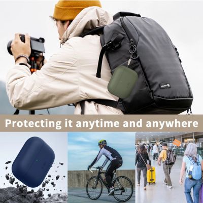 6. Etui Tech-Protect Silicone na AirPods Pro 3 - szare