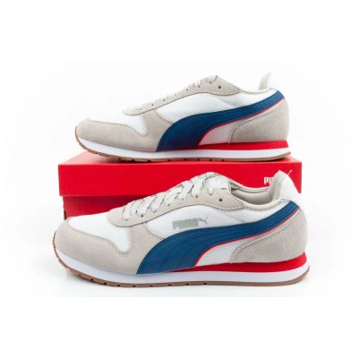 10. Puma buty sportowe sneakersy męskie ST Miler modne wygodne lekkie szare białe