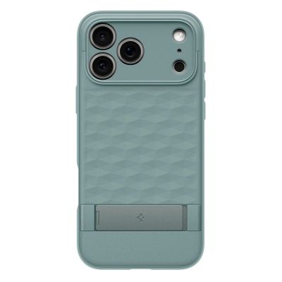 2. Etui Spigen Parallax "S" MagSafe na iPhone 17 Pro Max - zielone