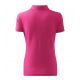 2. Koszulka polo Malfini Cotton W MLI-21340 czerwień purpurowa