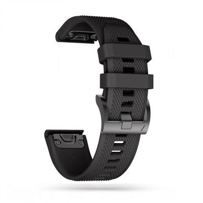 Pasek Tech-Protect Smooth na Garmin Fenix 3 / 5X / 3HR / 5X Plus / 6X / 6X Pro / 7X - czarne