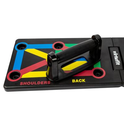 3. VIRTUFIT DESKA DO POMPEK 12-W-1 Z UCHWYTAMI DO POMPEK