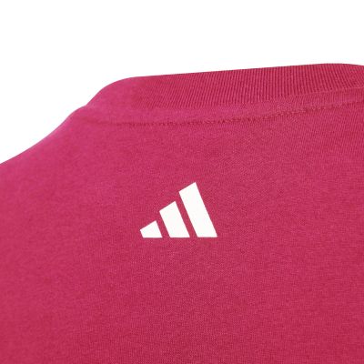 10. Koszulka dla dzieci adidas Codes Collegiate Graphic Tee różowa KA9764
