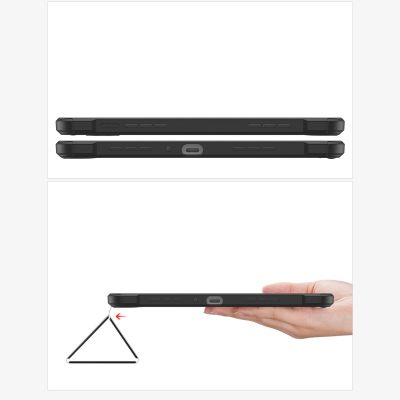 22. Dux Ducis Toby pancerne etui z klapką Smart Case do Oppo Pad z uchwytem na rysik czarny