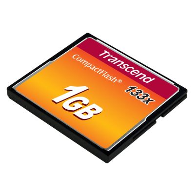 3. Transcend 1 GB CF 133x Karta pamięci CompactFlash MLC