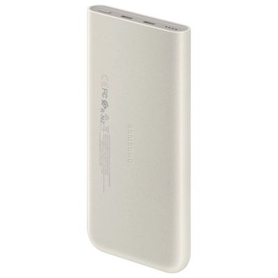 4. Powerbank Samsung EB-P3401XUEGWW 10000 mAh 25 W 2x USB-C - beżowy