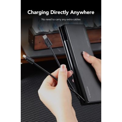 16. VEGER TC130 bank mocy Litowo-jonowa (Li-Ion) 25000 mAh Czarny
