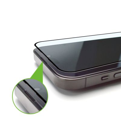 11. Szkło hartowane 9H z ramką montażową do iPhone 14 Plus Wozinsky Premium Glass - czarne