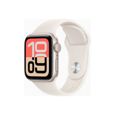 3. Apple Watch SE (3nd generation) OLED 40 mm Cyfrowy 324 x 394 px Ekran dotykowy Beżowy Wi-Fi GPS