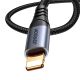 2. Kabel Joyroom Audio Transfer Series SY-A06 mini jack 3,5 mm / Lightning 1,2m - czarny