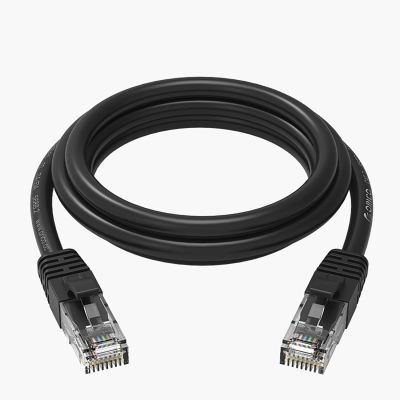 2. Kabel sieciowy Ethernet Orico PUG-C6 CAT6 1000Mbps RJ45 internetowy LAN okrągły 30 m - czarny