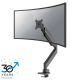 18. Uchwyt biurkowy do monitora Neomounts NM-D775BLACKPLUS 10-49" - sprężyna gazowa - Topfix - ogranicznik 180°