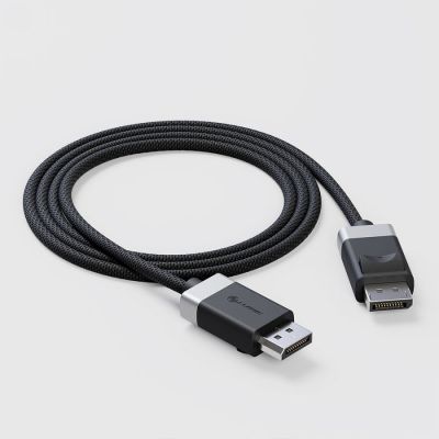2. ALOGIC FUDP2-SGR kabel DisplayPort 2 m Szary, Czarny