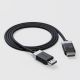 2. ALOGIC FUDP2-SGR kabel DisplayPort 2 m Szary, Czarny