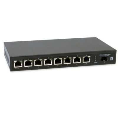 7. Przełącznik LevelOne GB PoE 9-portowy 120 W 10 Gb/s