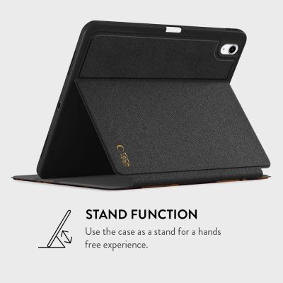 4. Etui Tech-Protect Lamano na iPad 10.9” 10 / 2022 / 11” 11 / 2025 - brązowo-czarne