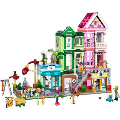 14. LEGO FRIENDS 42670 Mieszkania i sklepy w mieście Heartlake