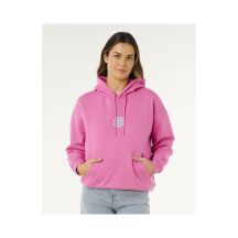 Bluza damska RIP CURL Icons Of Surf Heritage Hood różowa