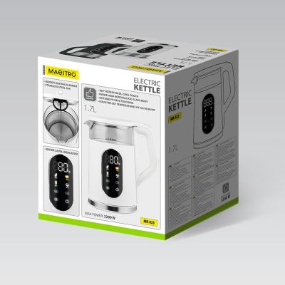 5. Czajnik elektryczny 1,7L 2220W MR-023-GREEN MAESTRO