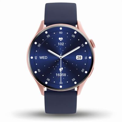 8. Smartwatch Gravity Różowe Złoto Pasek + Bransoleta GT11-6