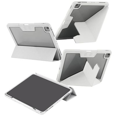 3. Etui Care by PanzerGlass Y fold do iPad Air 13" 2024 / 2025 - jasnoszare