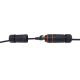 4. Equip 605110 kabel sieciowy Czarny 25 m Cat6a S/FTP (S-STP) Okrągły