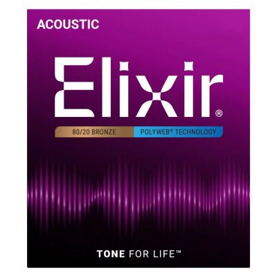 Elixir 11100 Medium (13-56) PW - Struny do gitary elektrycznej