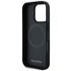 10. Etui Mercedes Textured And Plain Leather MagSafe na iPhone 16 Pro Max - czarne