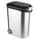 2. CURVER petlife 20kg - pojemnik do przechowywania karmy, srebrny