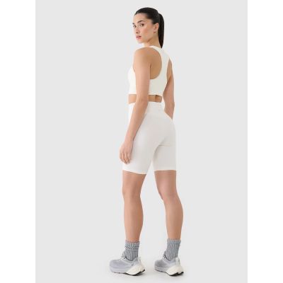 5. Legginsy kolarki treningowe damskie  4F 4FRSS25TFSTF019-42S