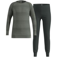 Bielizna termoaktywna - zestaw Odlo Set long ACTIVE WARM SET roz. 164cm Szara