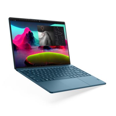 10. Lenovo Yoga Slim 9 14ILL10 Ultra 7 258V 14" 4K WQUXGA OLED 750nits Glossy 120Hz 32GB LPDDR5x-8533 SSD1TB Arc Graphics 140V Win11 Tidal Teal