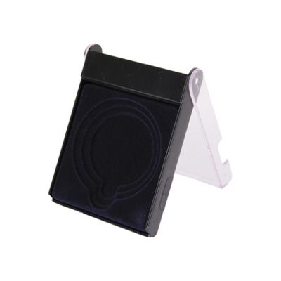 8. Etui  plastikowe na medal 70mm 116x84x18mm  niebiesk - A005B BK/BU