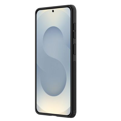 4. Etui Nillkin Super Frosted Shield Pro Magnetic kompatybilne z MagSafe na Samsung Galaxy S26+ - półprzezroczysto-czarne