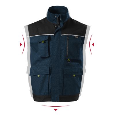4. Kamizelka Rimeck Ranger M MLI-W5402 granatowy