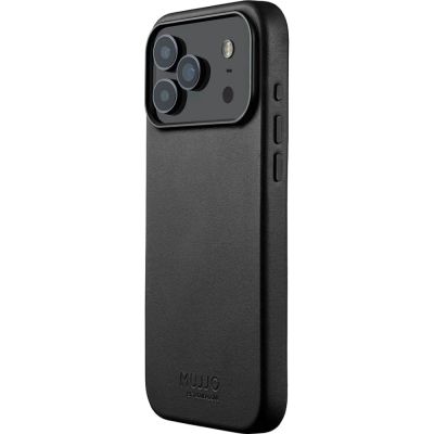 10. Etui skórzane do iPhone 17 Pro Max Black Mujjo