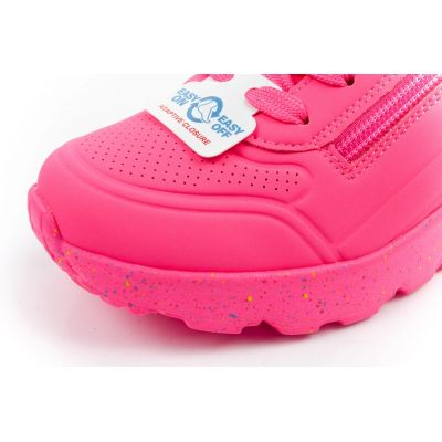 6. Skechers buty sneakersy sportowe dziecięce Uno Lite różowe wygodne