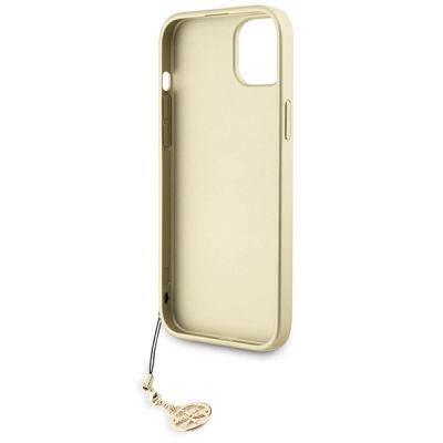 7. Etui Guess 4G Charms Collection do iPhone 15 Plus - szare