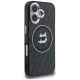 4. Etui Karl Lagerfeld IML Choupette Head Logo MagSafe na iPhone 16 - czarne