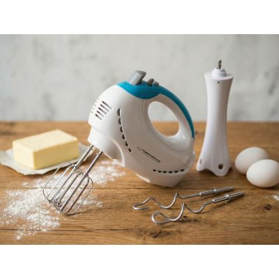 32. Blender, Mikser ręczny Esperanza TIRAMISU EKM010 (300W; kolor biały)