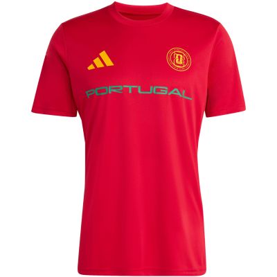 2. Koszulka męska adidas Portugalia 26 Away Jersey czerwona KH2310