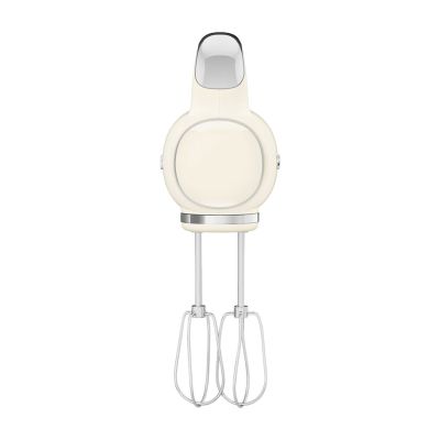 14. Mikser ręczny Smeg HMF01CREU w kremie w stylu retro z lat 50.